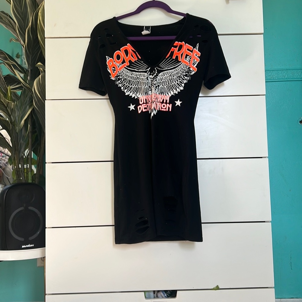 Windsor dress worn size extra small black orange